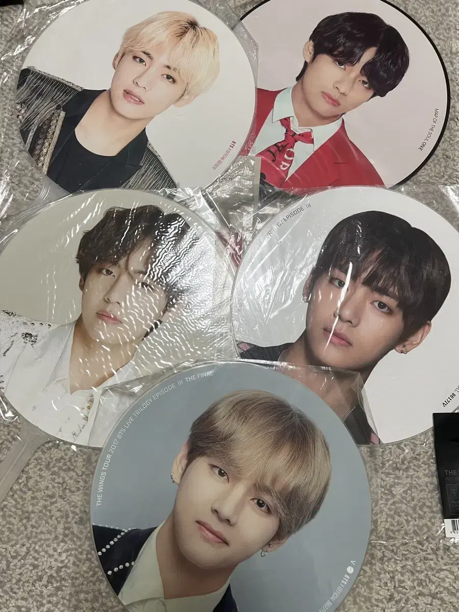 BTS V IMAGE PICKET 방탄 뷔 김태형 피켓